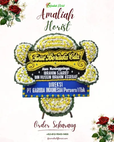 Papan Bunga Duka di Windusakti